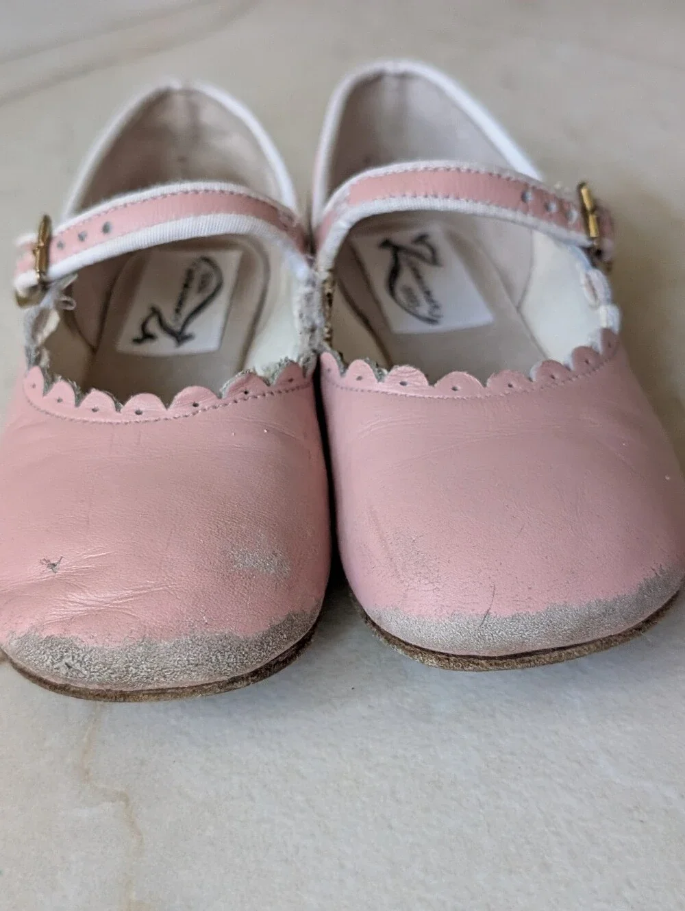 Zimmerman | Kids Pink Mary Jane Shoes with Buckle